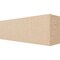 Ekena Millwork 6in. W x 8in. H x 24in. L Block Woodgrain TimberThane Rafter Tail, Primed Tan RFTUR06X08X24BLKRCPR - alternate 1